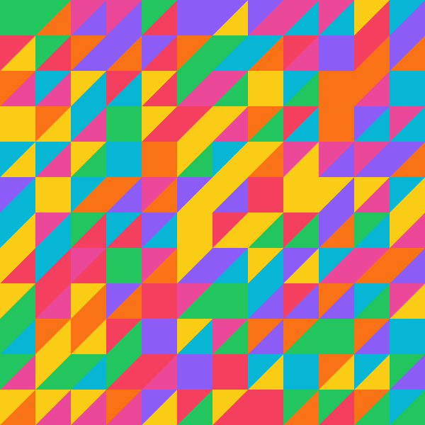 Mosaico di triangoli